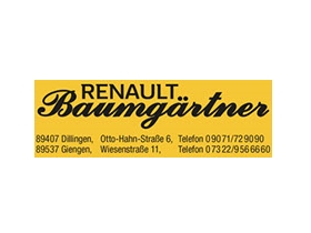 Renault Baumgärtner, 89407 Dillingen
